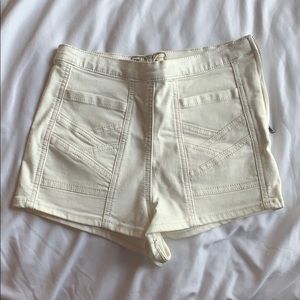 NWOT free people white shorts